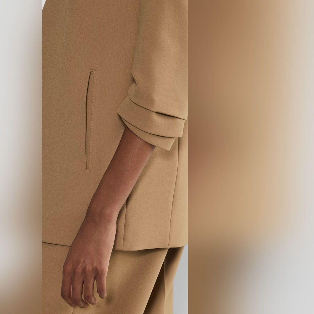 Babaton Size 10 Aritzia Camel/Tan Jacket